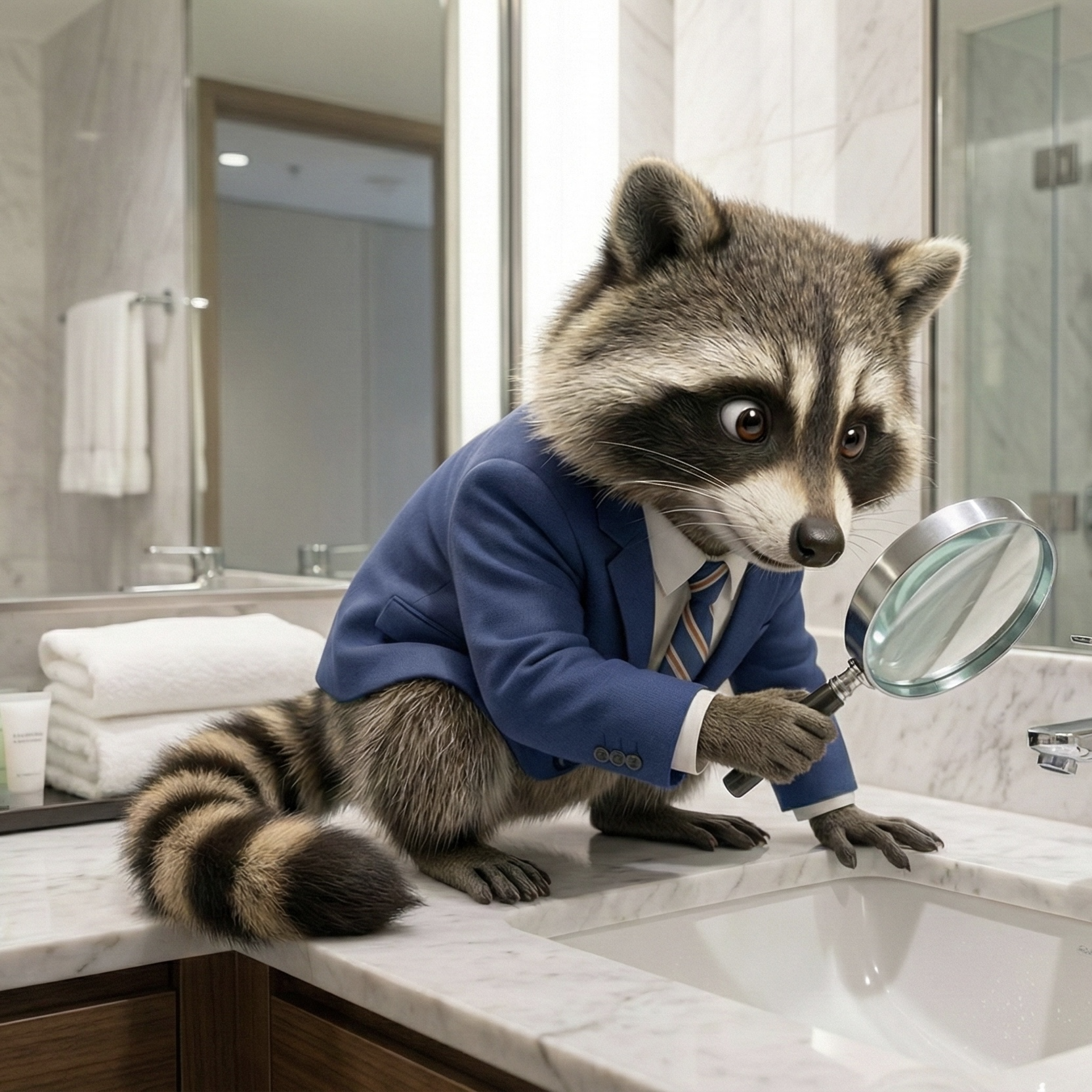 The bathroom