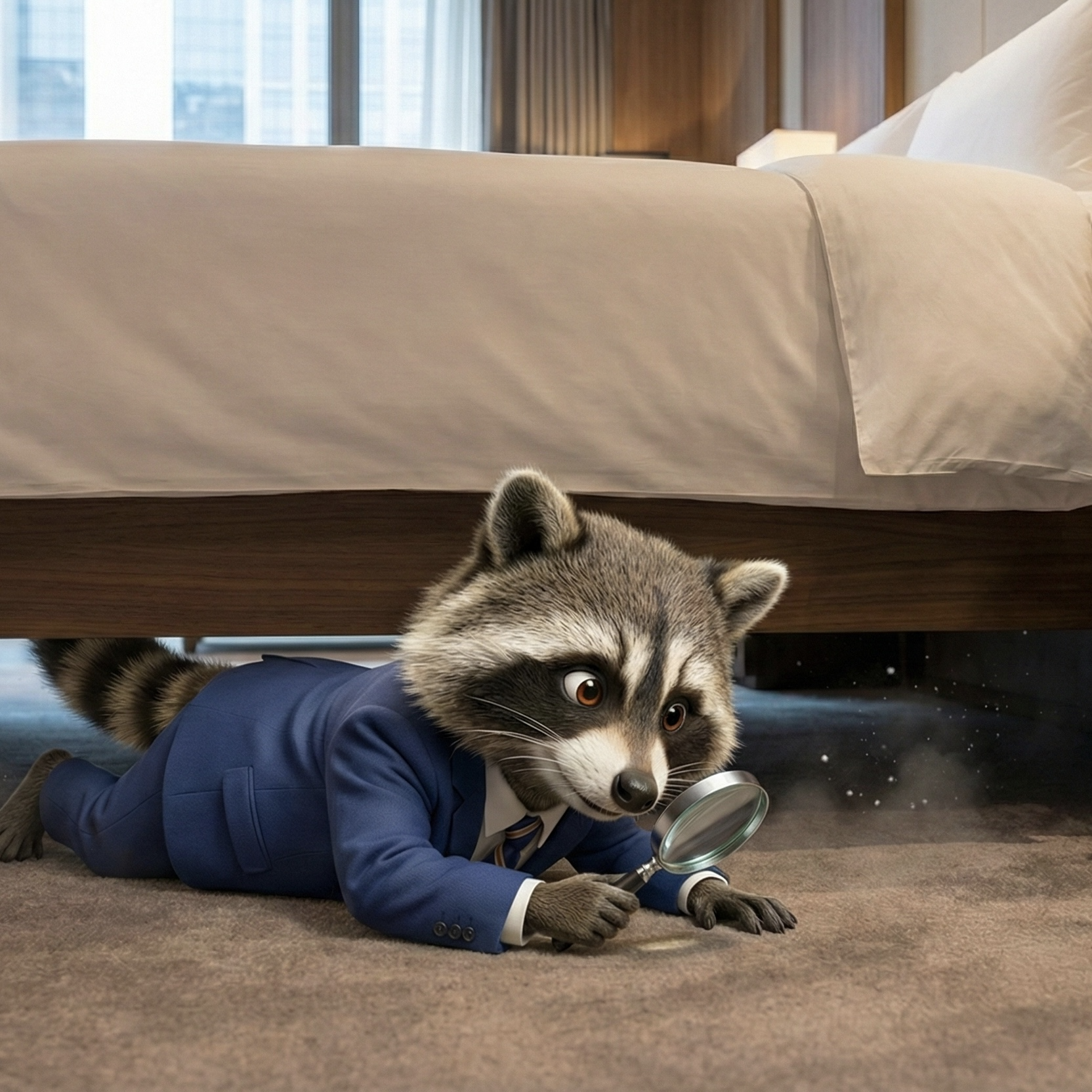 Under the bed
